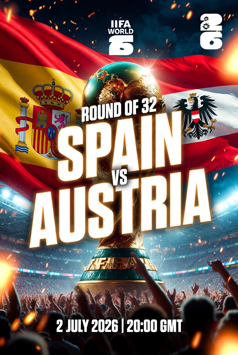 Spain VS Austria R32