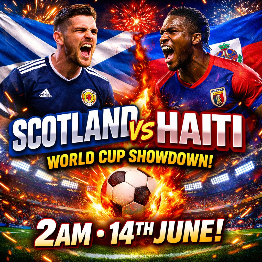 Scotland V Haiti World Cup Opener
