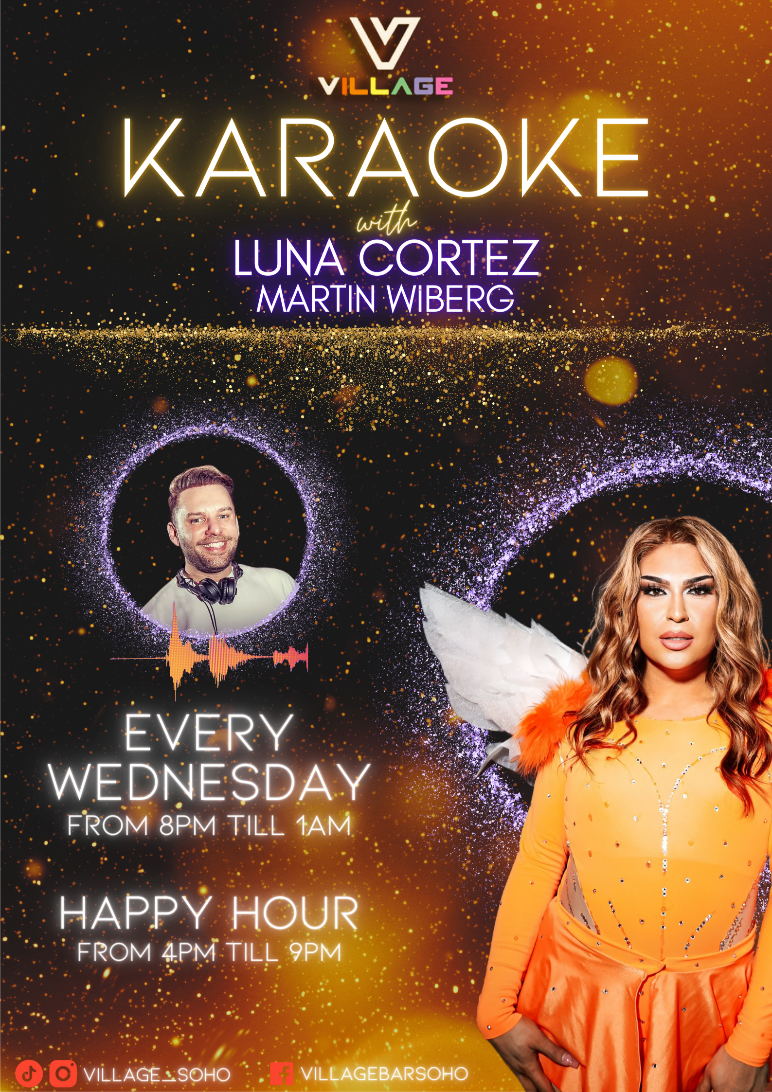Karaoke with Luna Cortez and Martin Wiberg