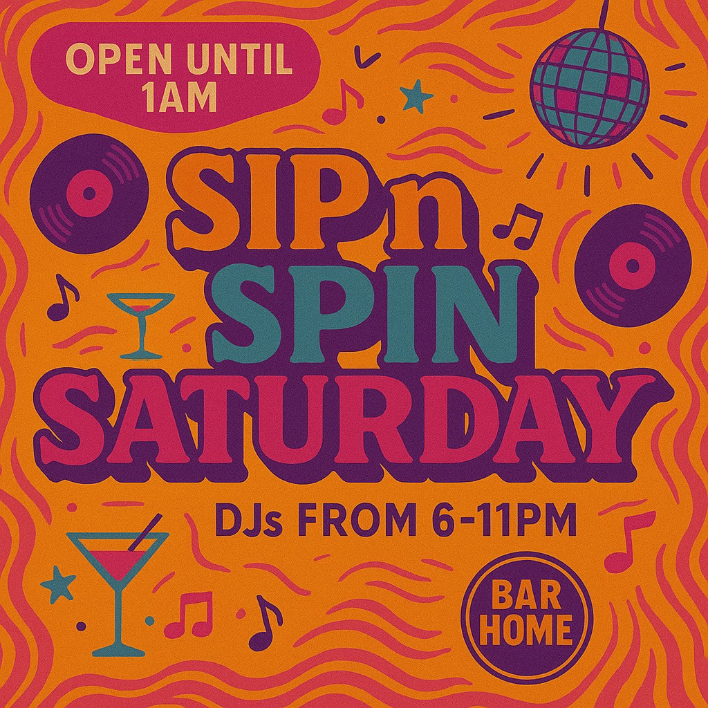 Sip n Spin Saturdays