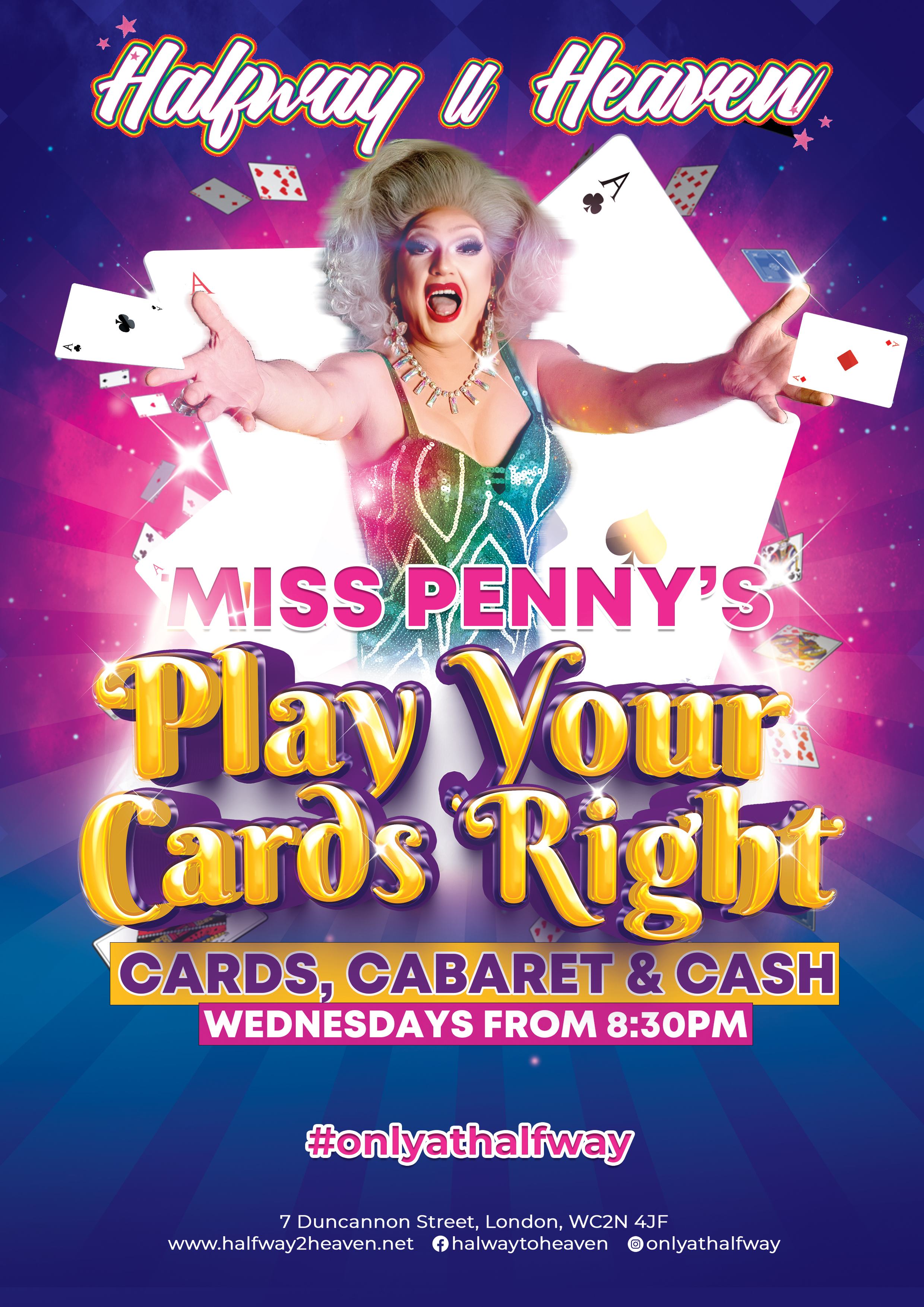 Miss Penny CARDS CABARET and CASH