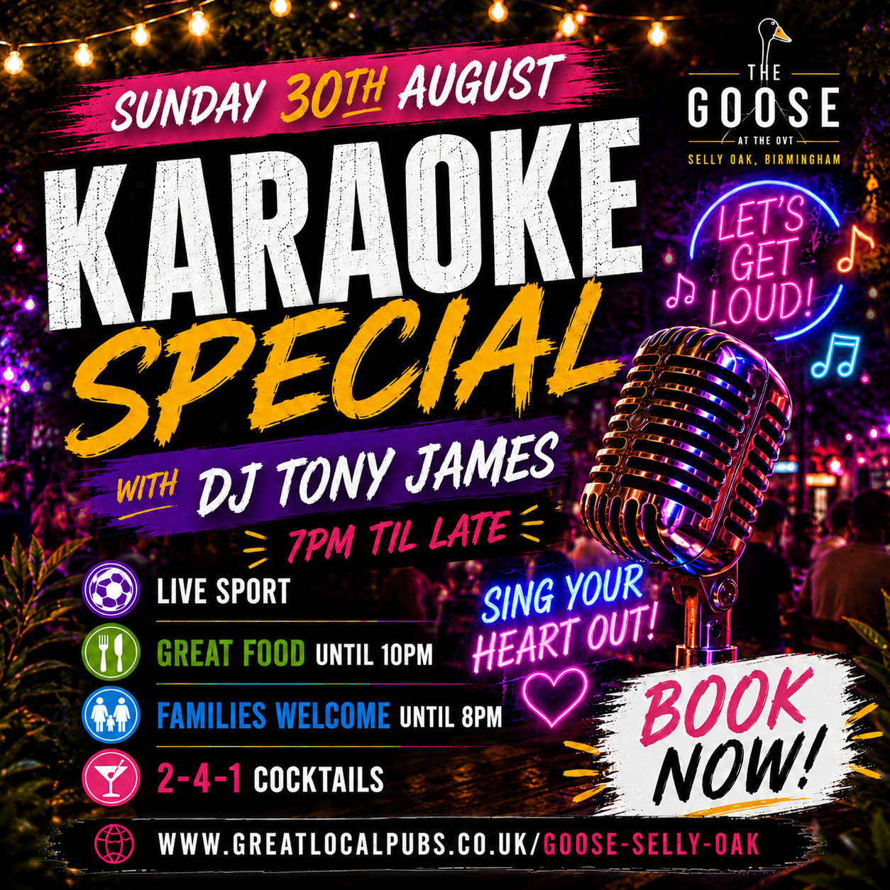 Bank Holiday Karaoke Special