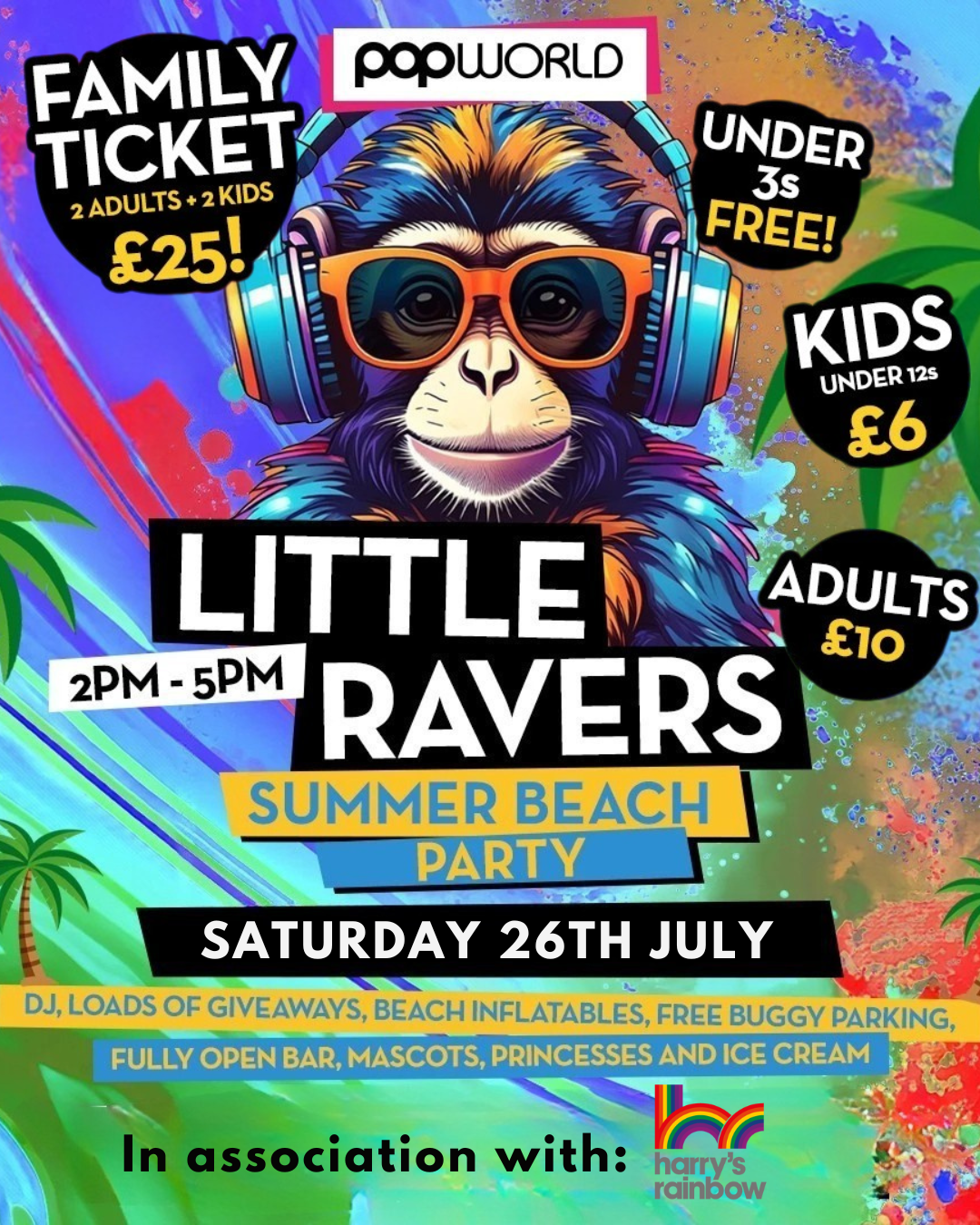 Little Ravers The Beach Party 