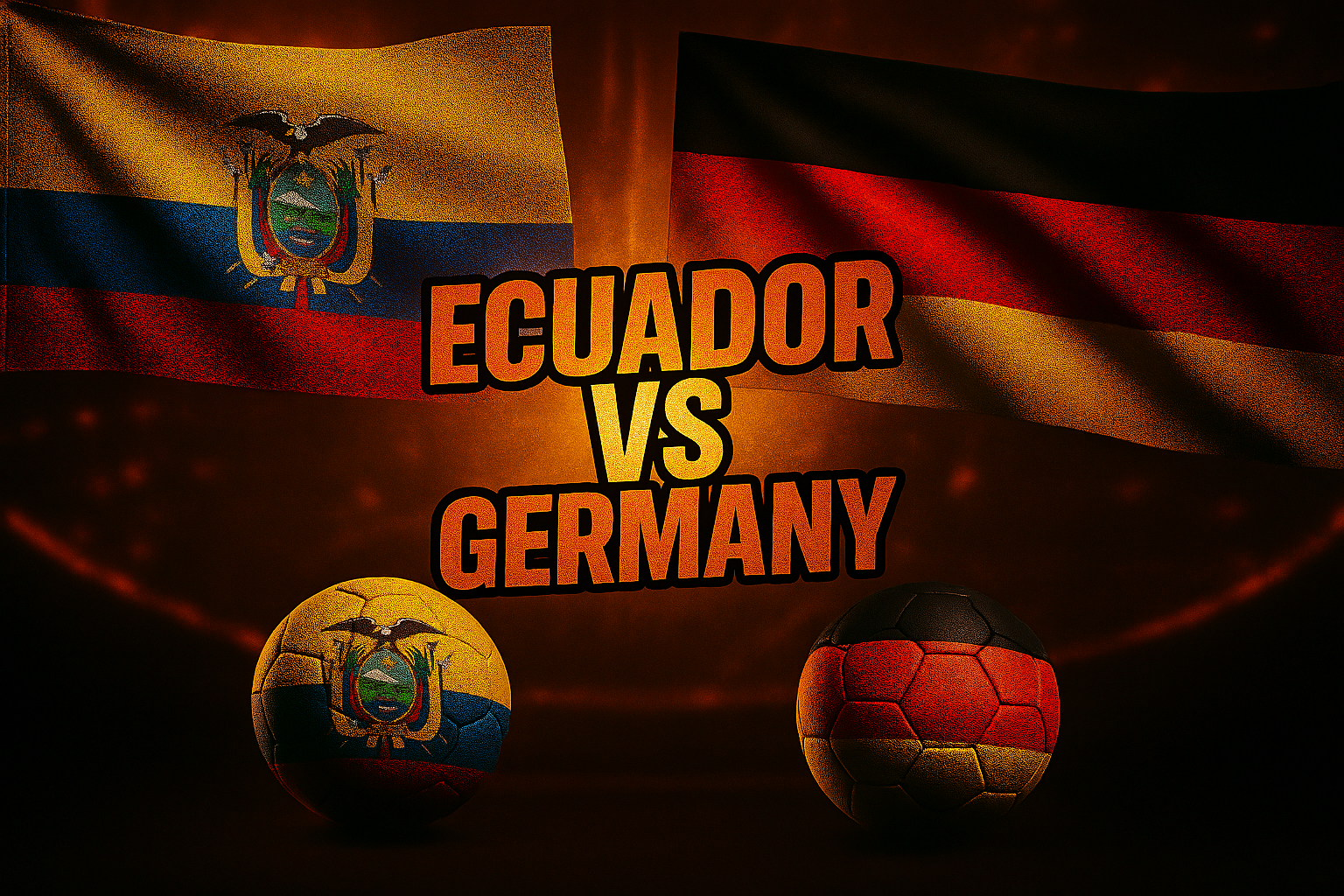 Ecuador vs Germany 