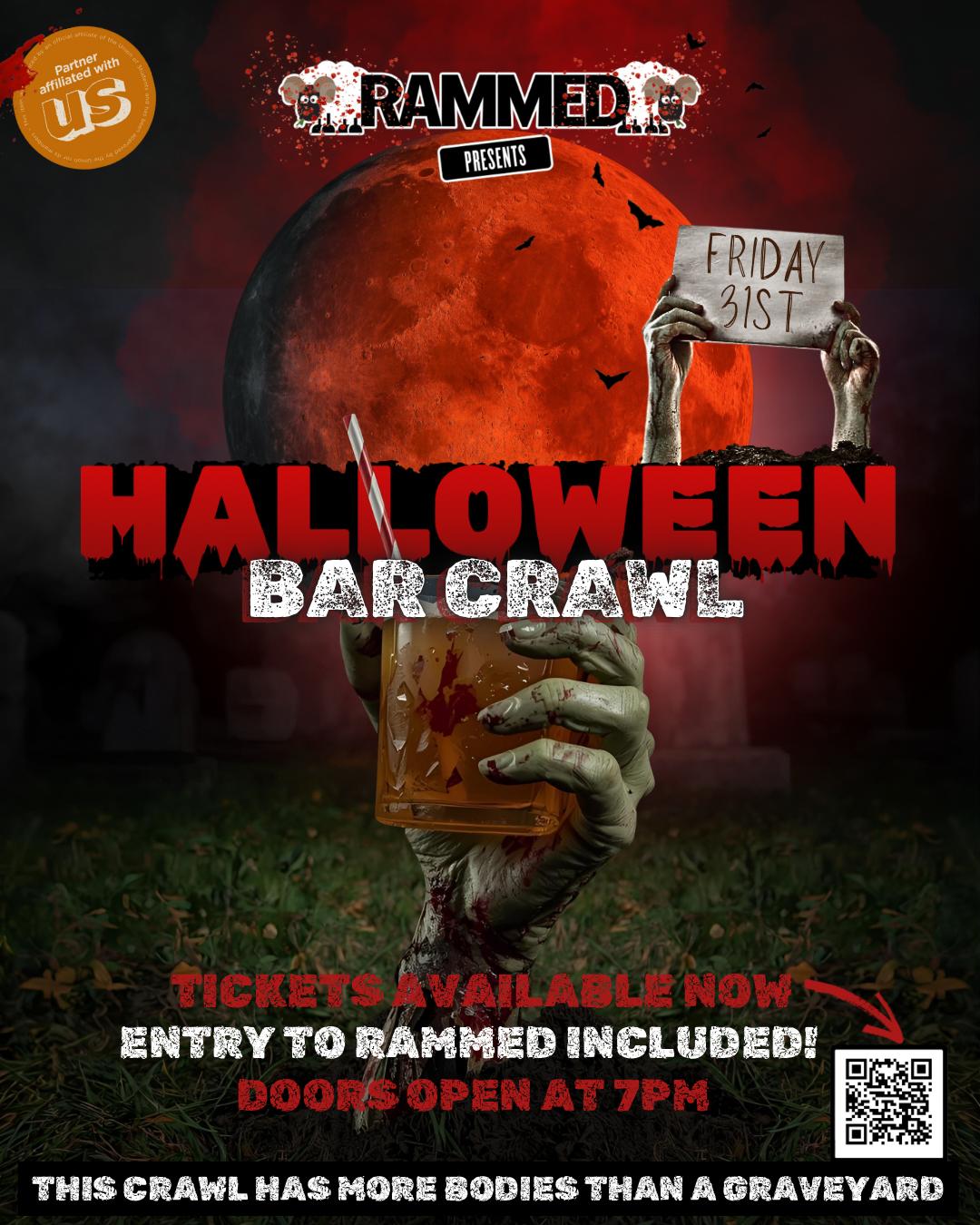 RAMMED | HALLOWEEN BAR CRAWL
