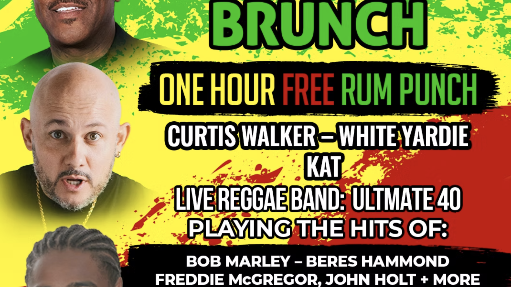 COMEDY & REGGAE BRUNCH