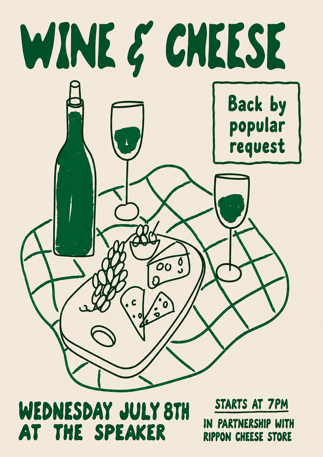 Wine and Cheese Paring with Rippon
