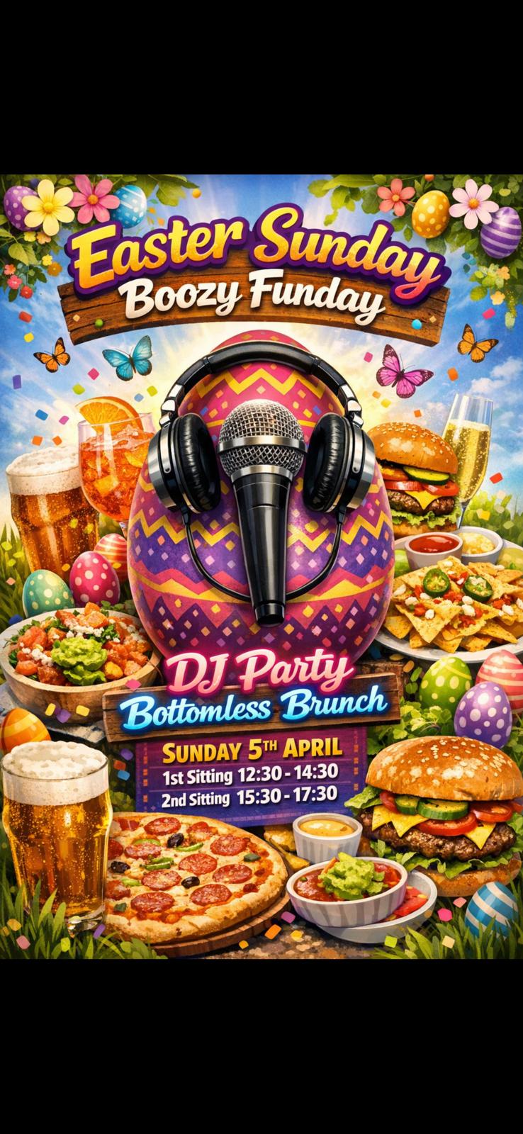 Easter Bank Holiday Sunday Brunch