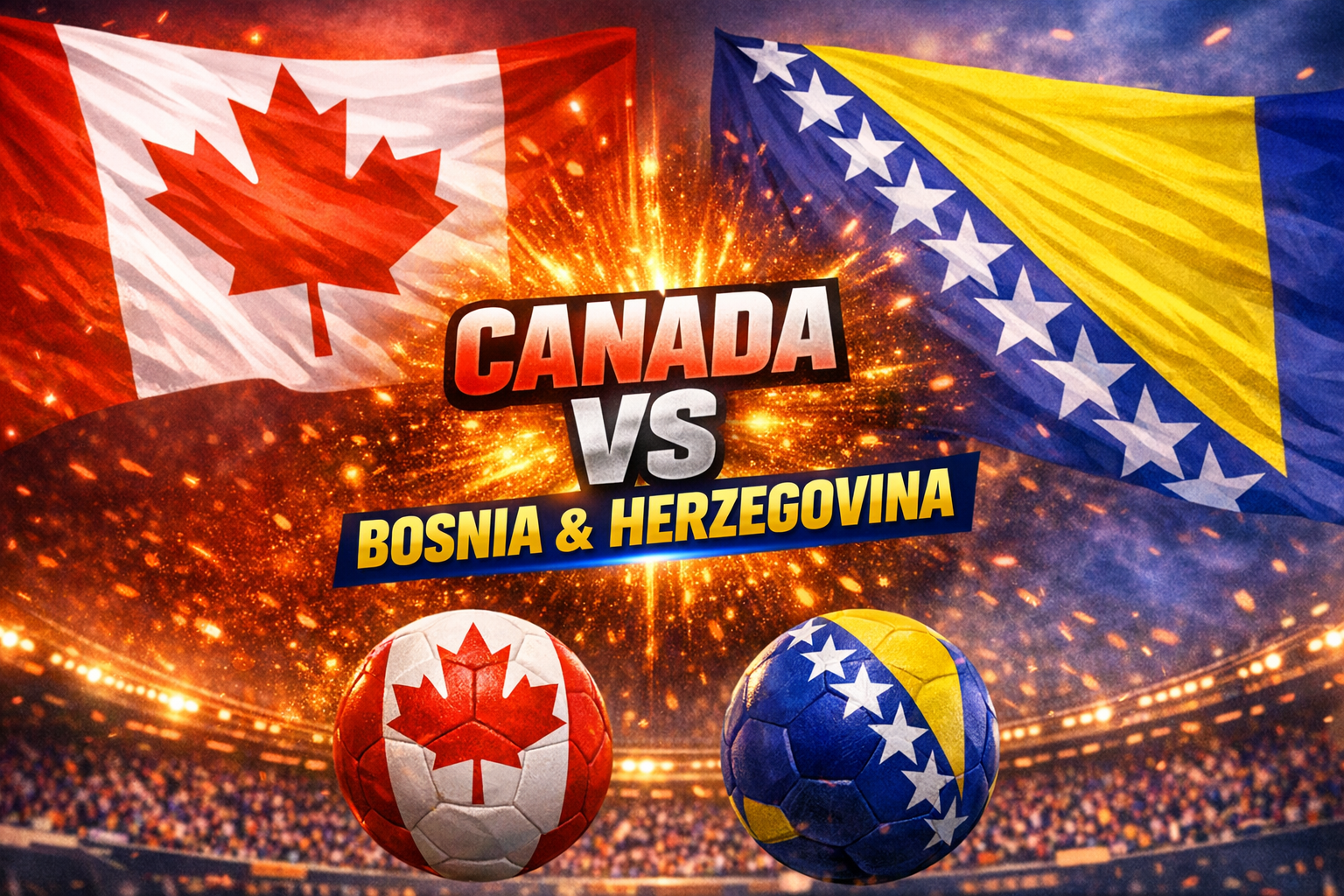 Canada vs Bosnia & Herzegovina
