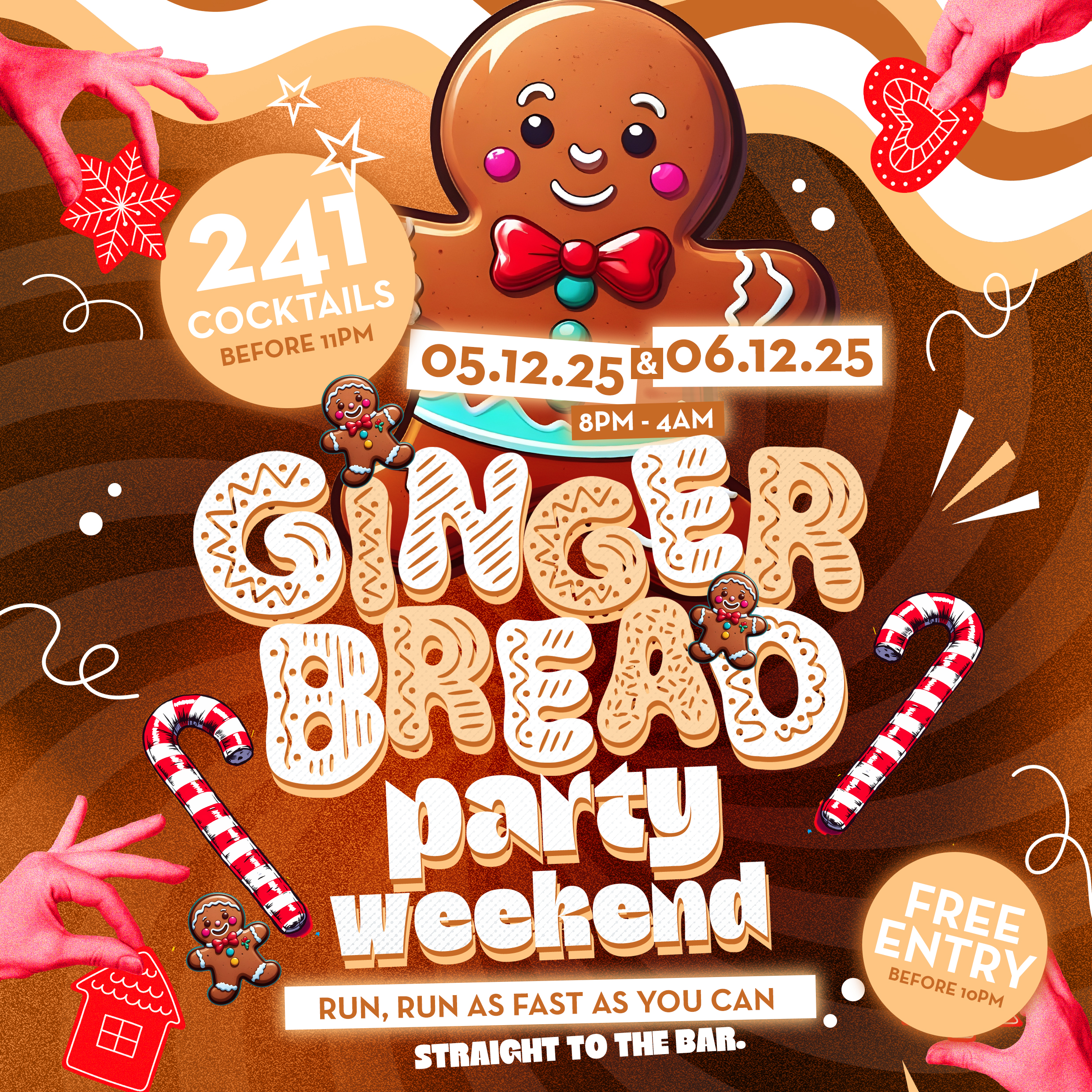 🍭Gingerbread Party Weekend🍭