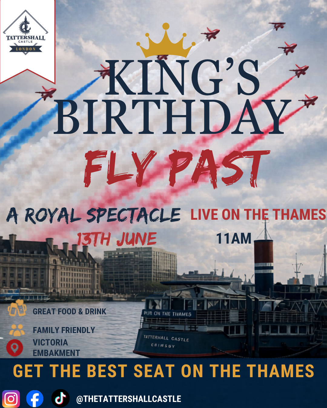 King's Birthday Flypast