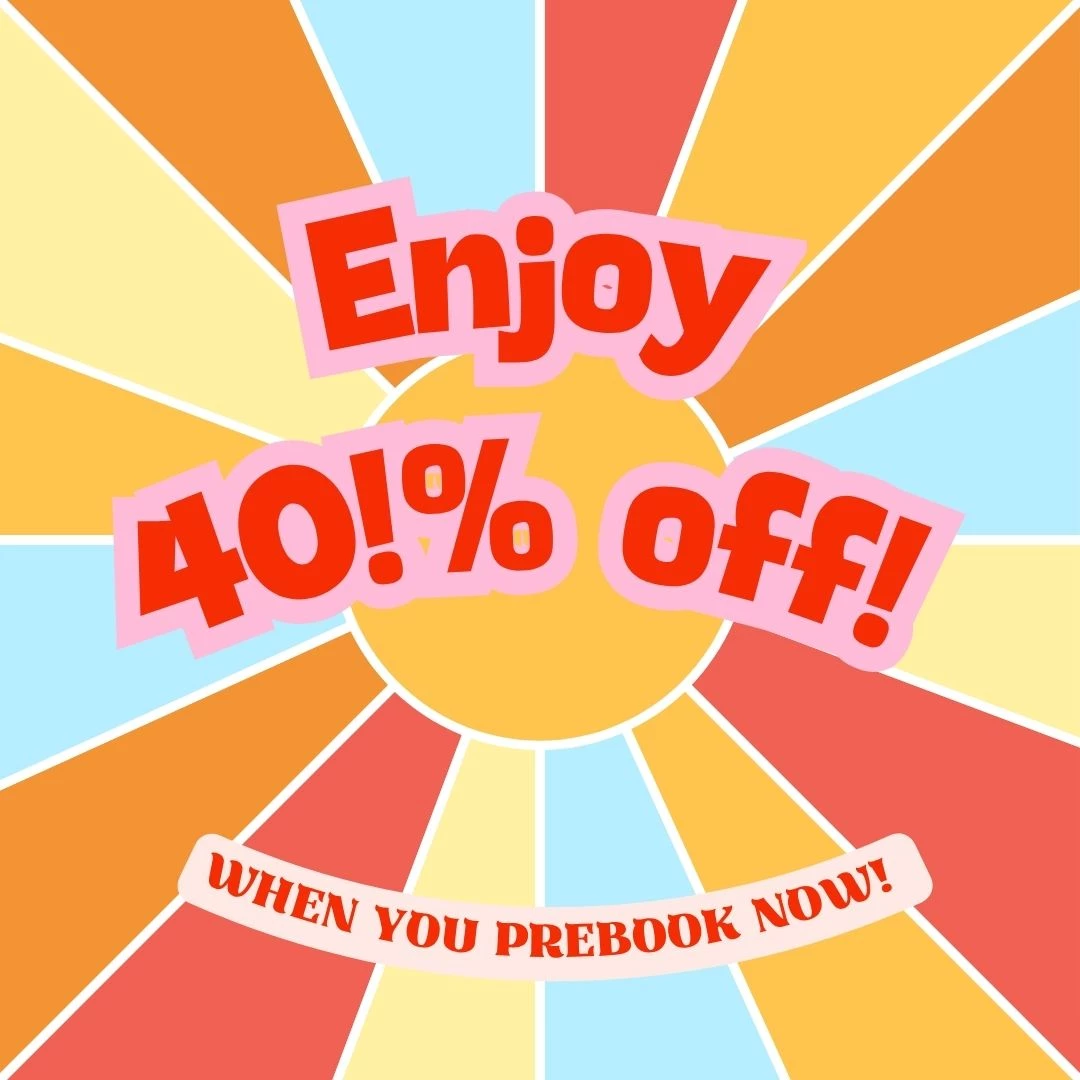 40% Prebooked tables!