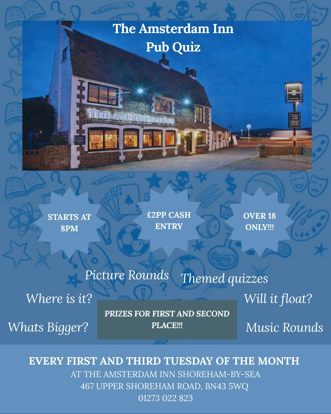 Amsterdam inn Pub Quiz