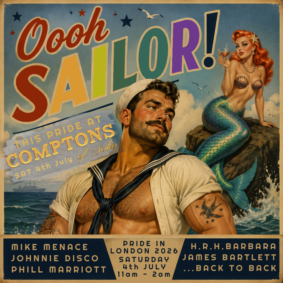 OOH SAILOR - PRIDE IN LONDON 2026