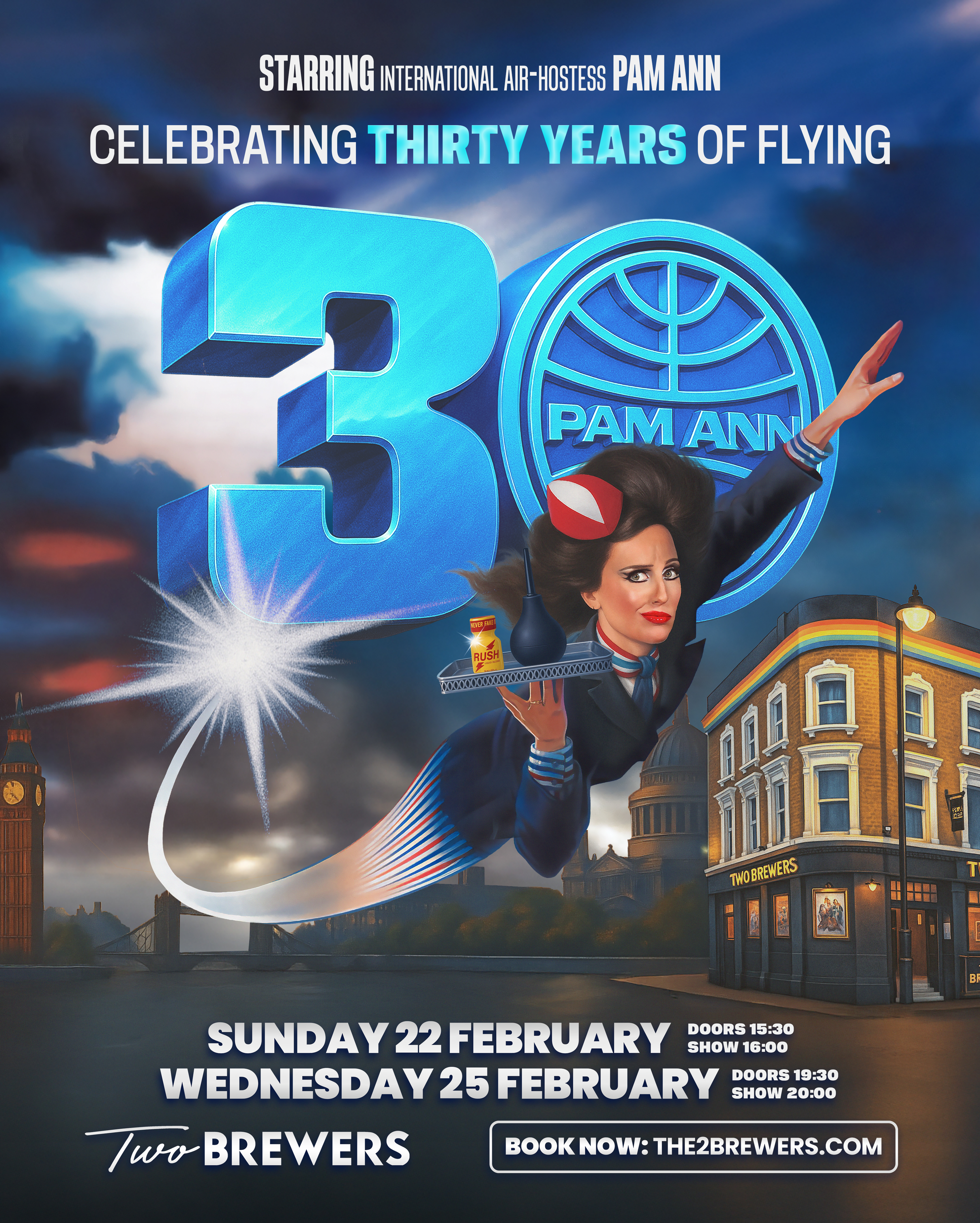 💄 PAM ANN: 30 YEARS OF FLYING ✈️