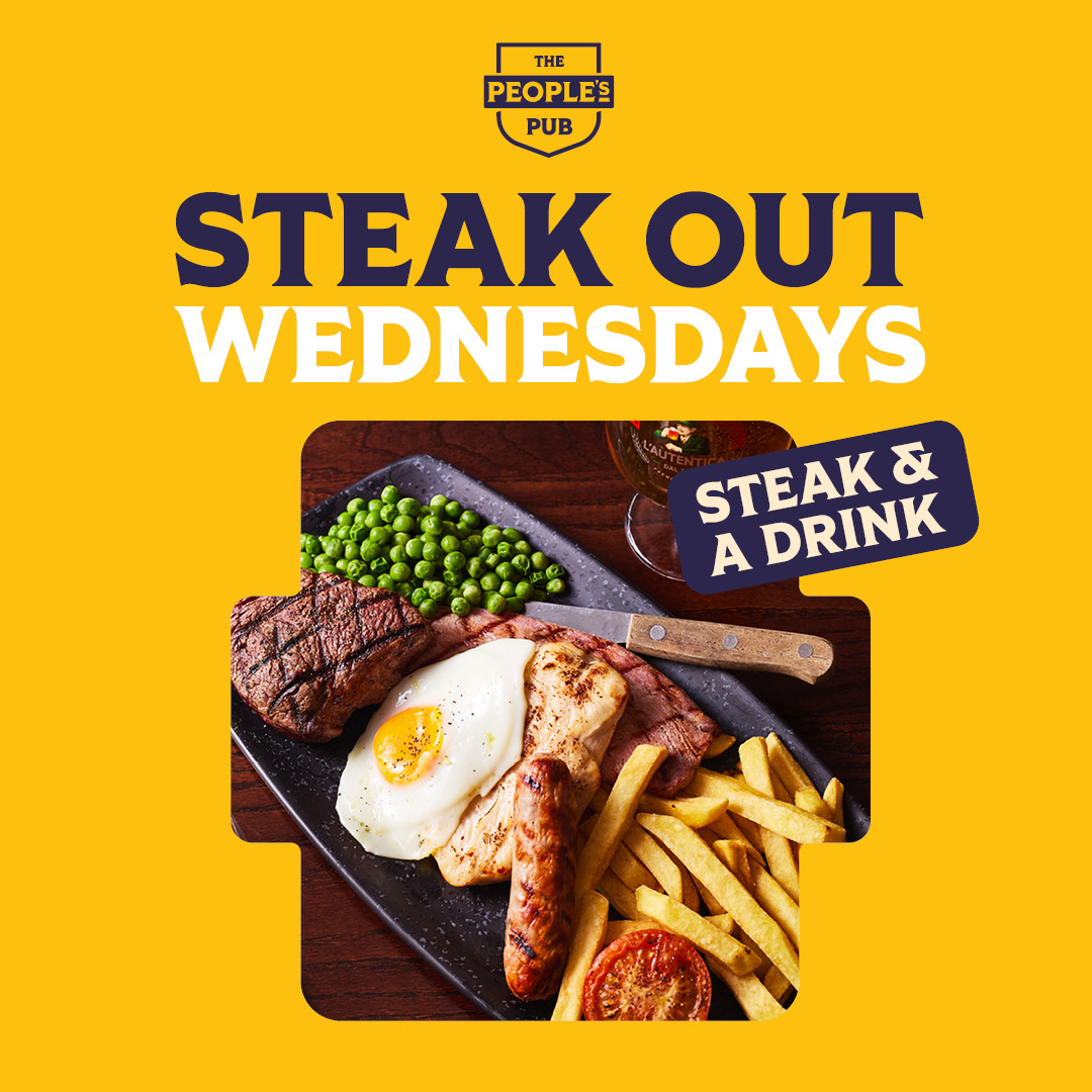 STEAK OUT WEDNESDAYS