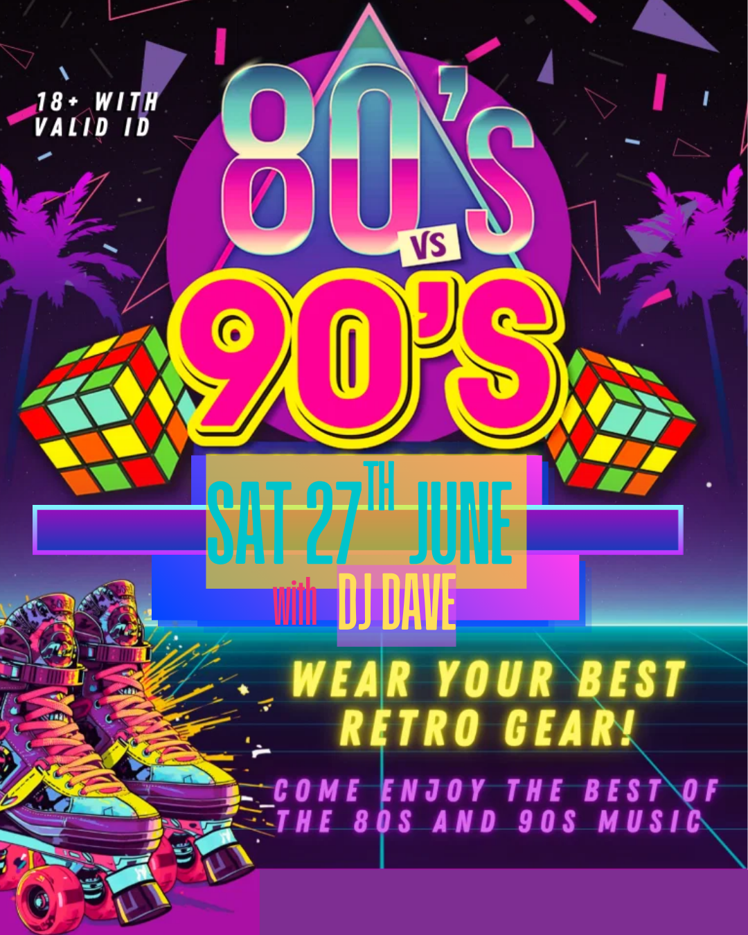 80's VS 90's Night