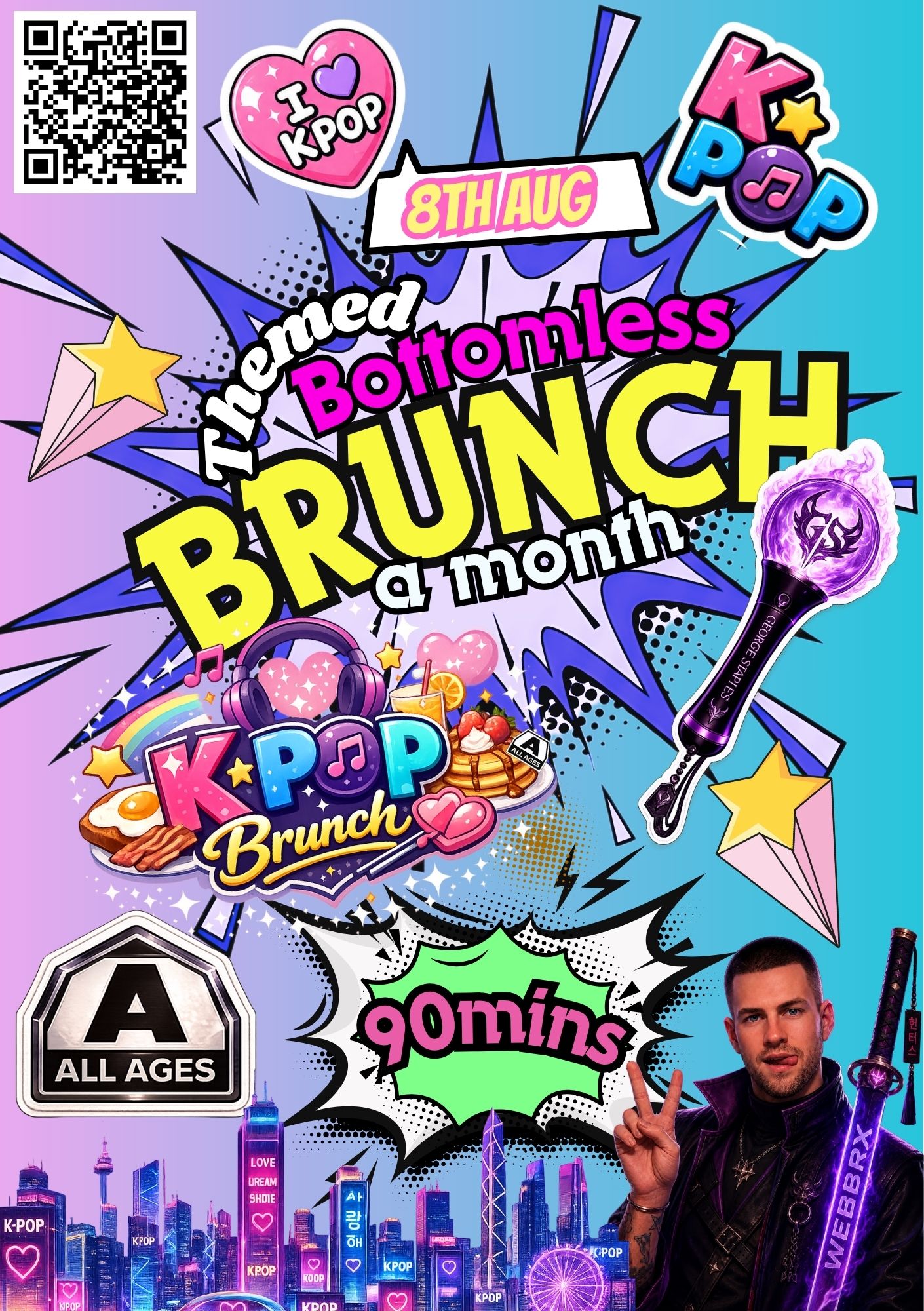 ✨🇰🇷 K-POP BOTTOMLESS BRUNCH ✨🇰🇷