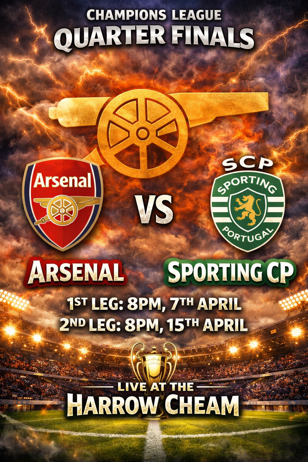 Arsenal V Sporting CP