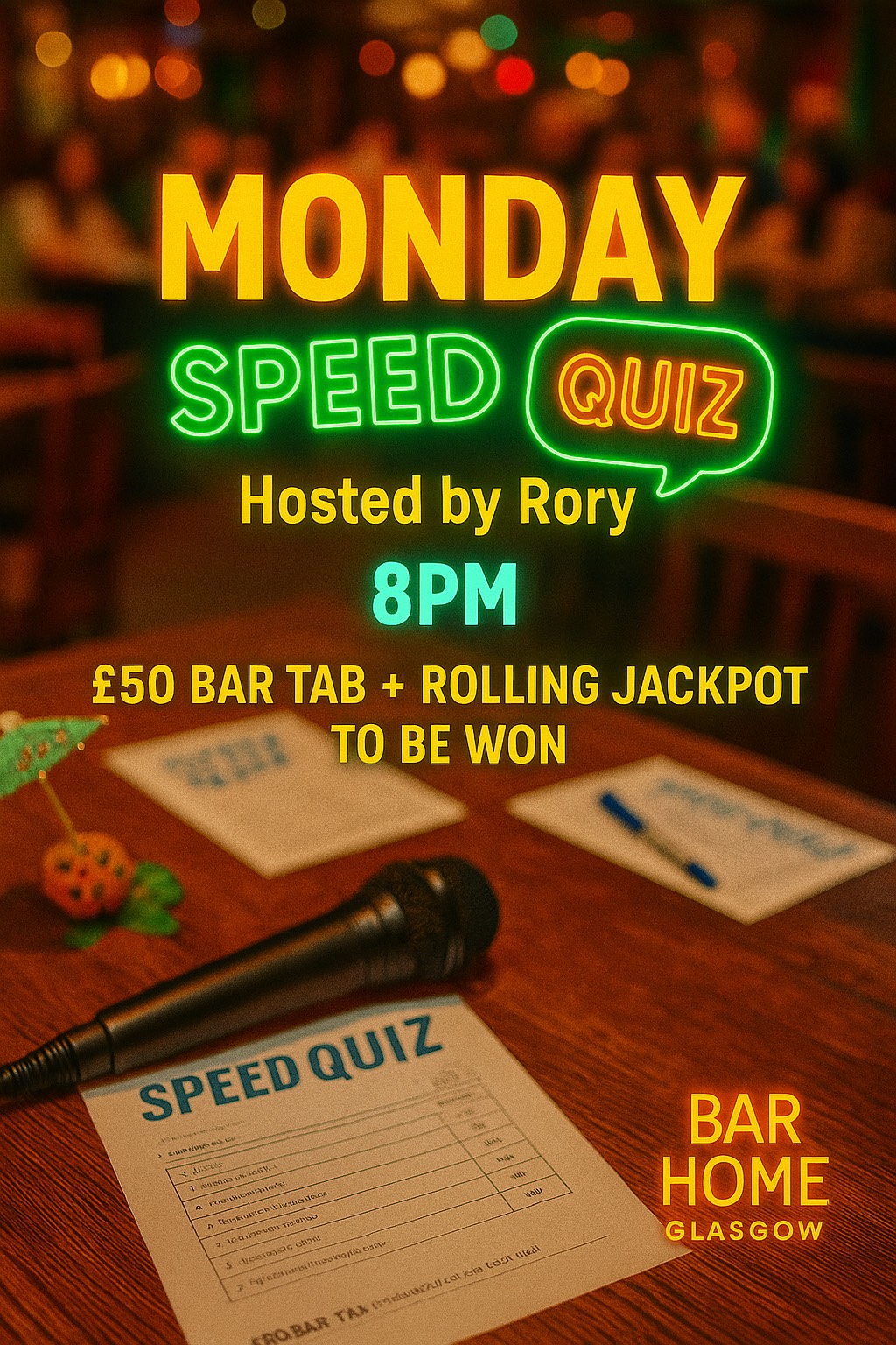 Monday Speed Quiz