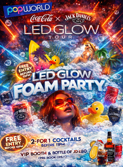 🫧🔥 JD & COKE FOAM PARTY 🔥🫧