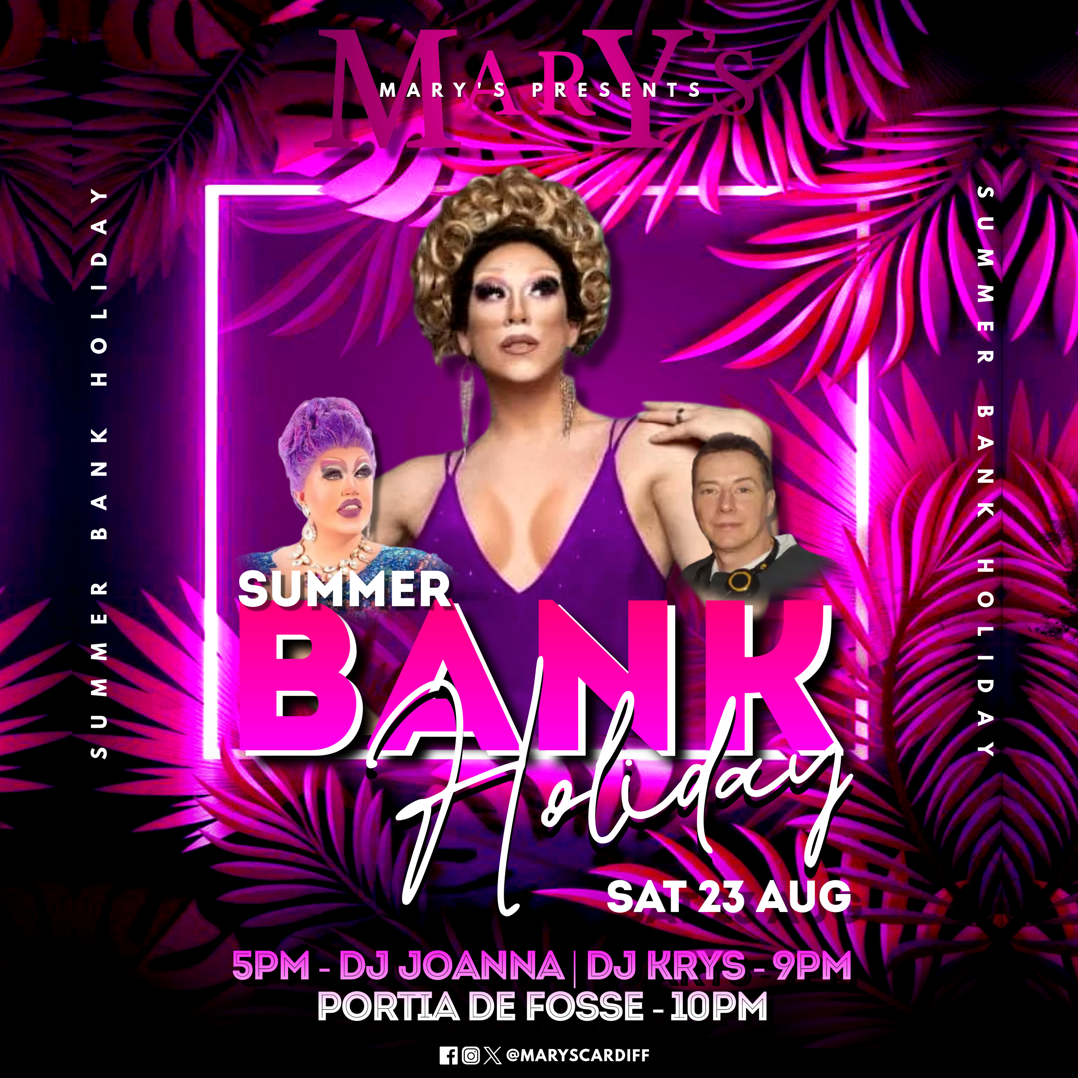 Bank Holiday Sat: Portia De Fosse