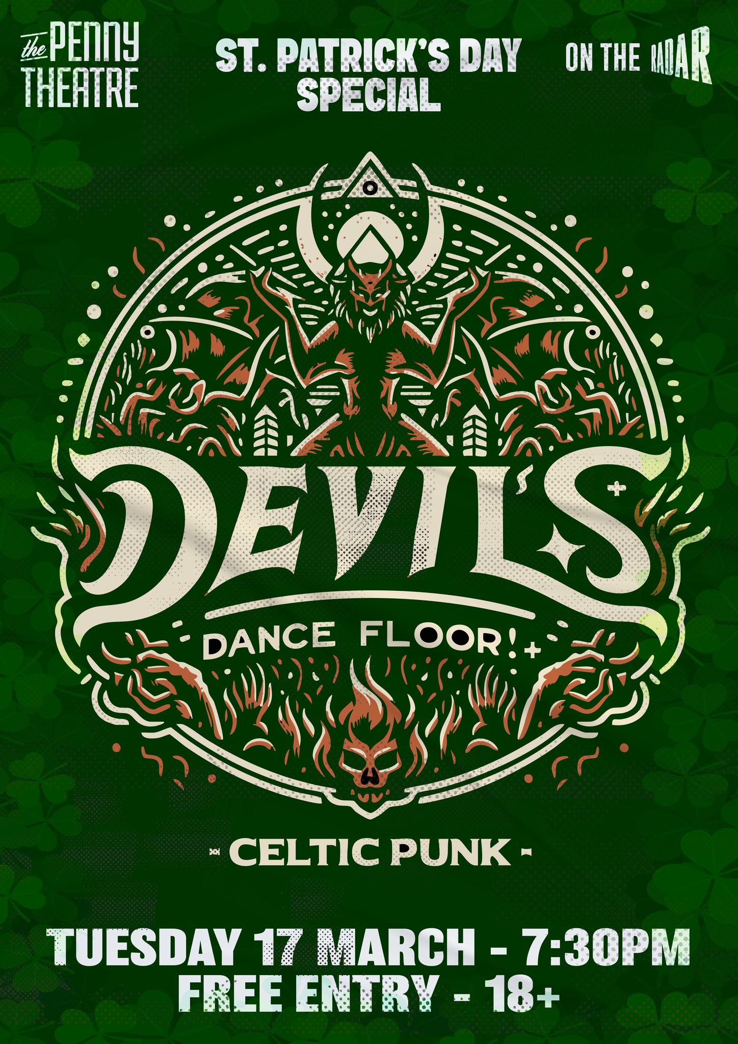 Devils Dance Floor - St Paddys Day!