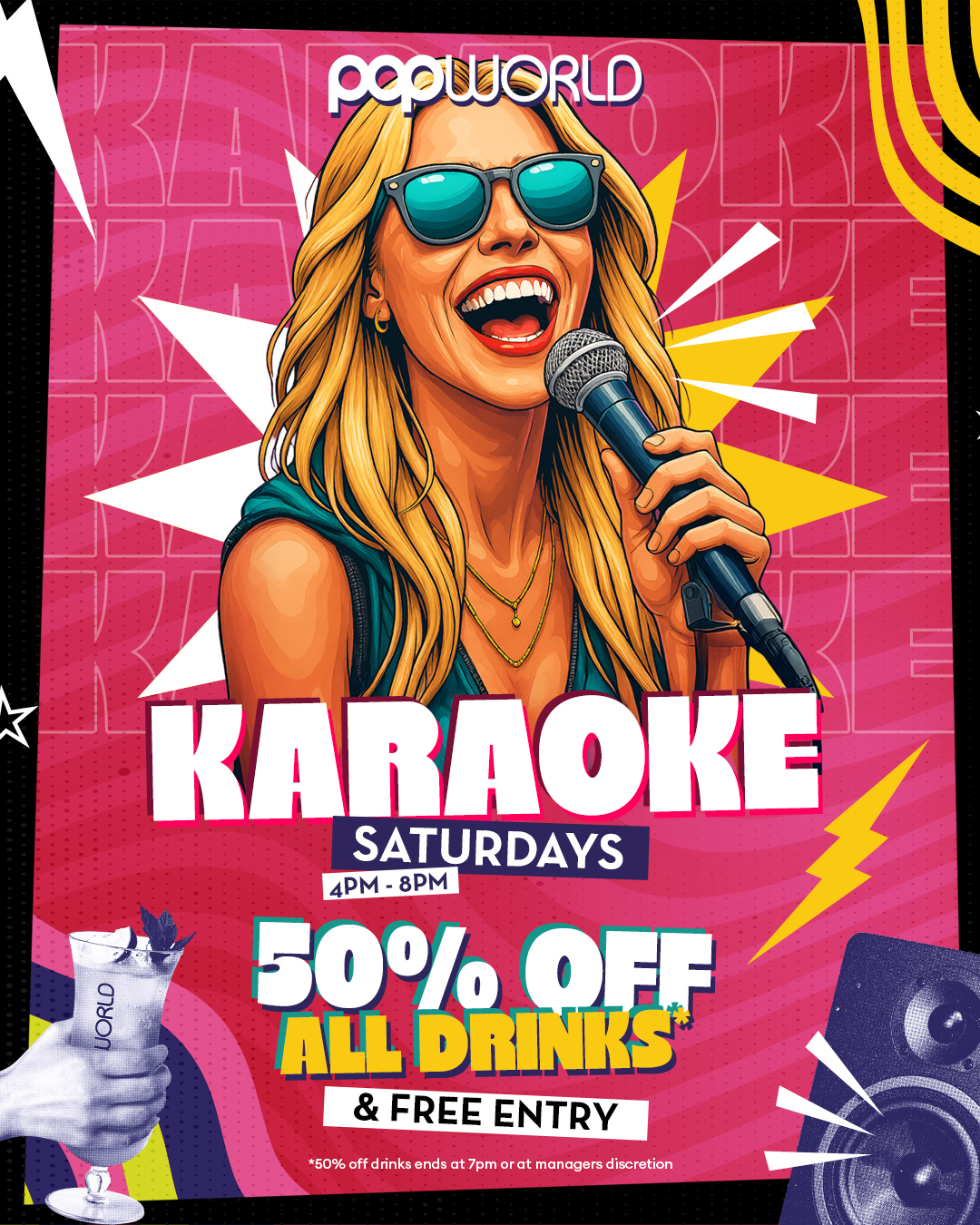 Kareoke Saturdays