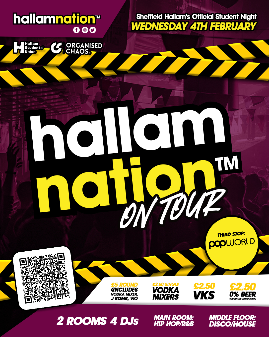 HALLAMNATION ON TOUR