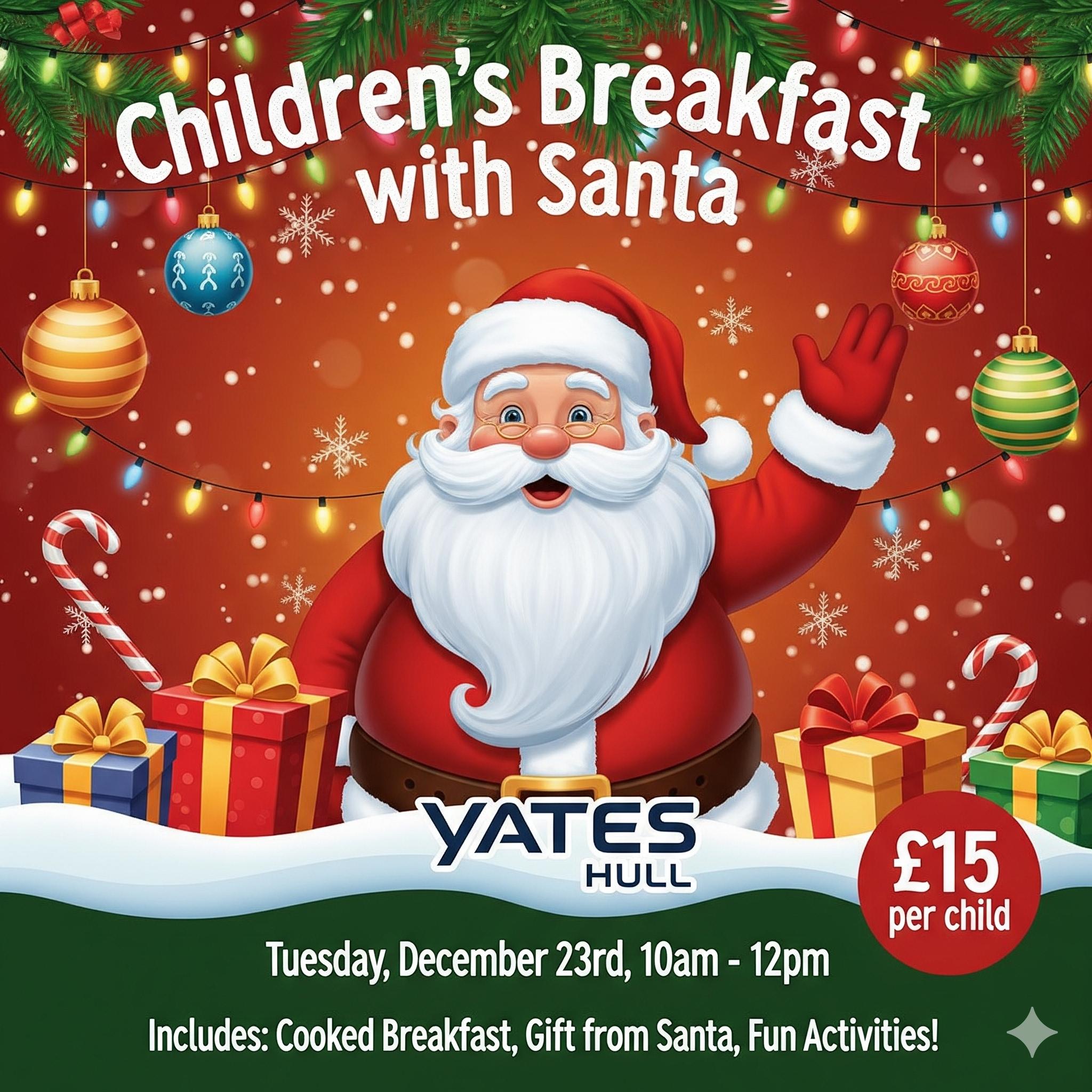 Childrens Breakfast with Santa