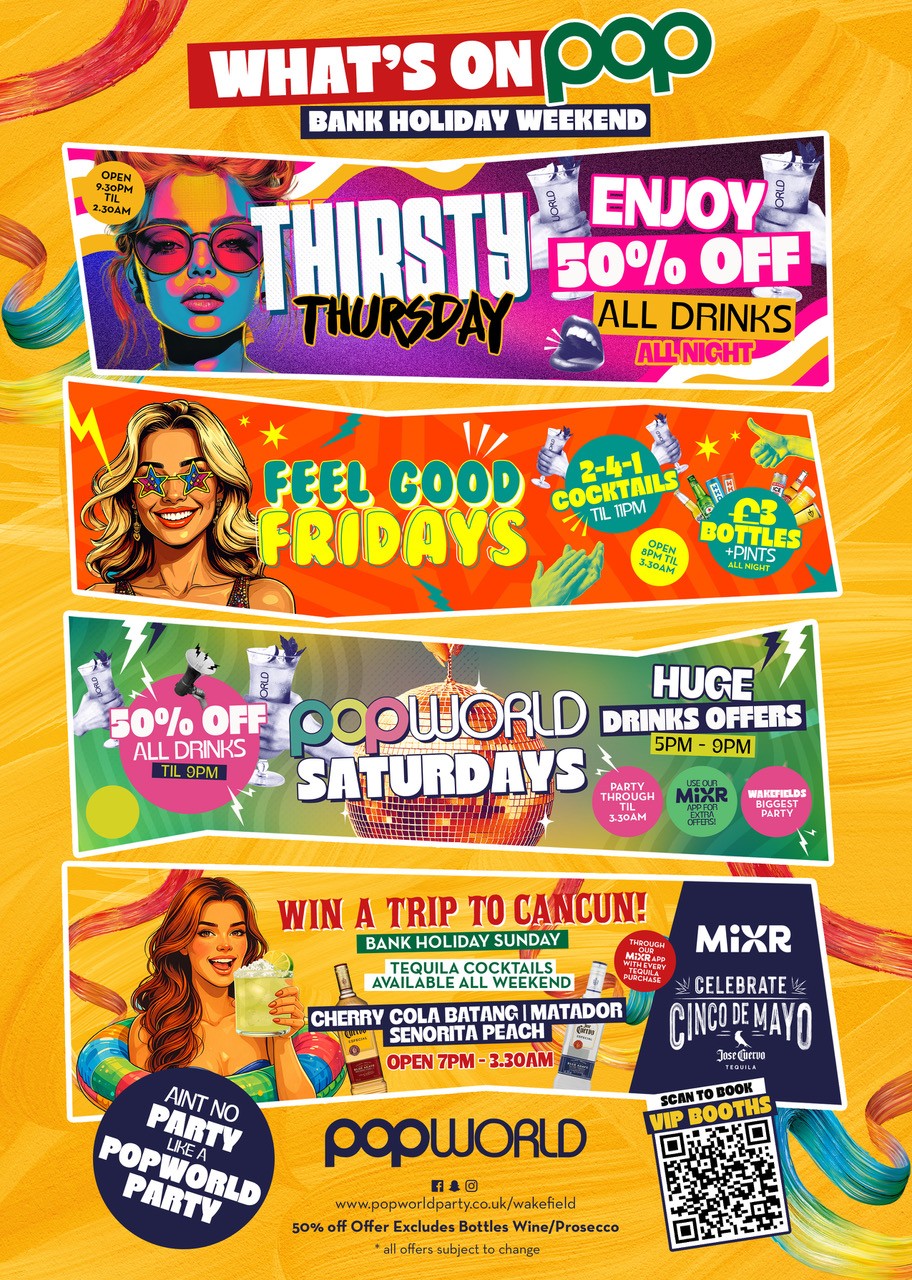 POP Bank Holiday Sunday Party 