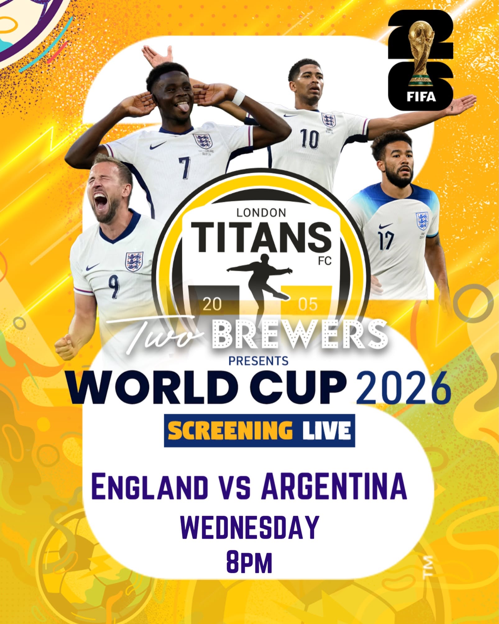 England vs Argentina World Cup 