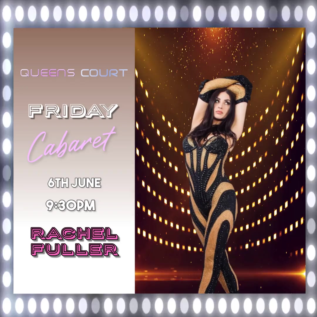 Friday Cabaret with Vocalist Rachel Fuller
