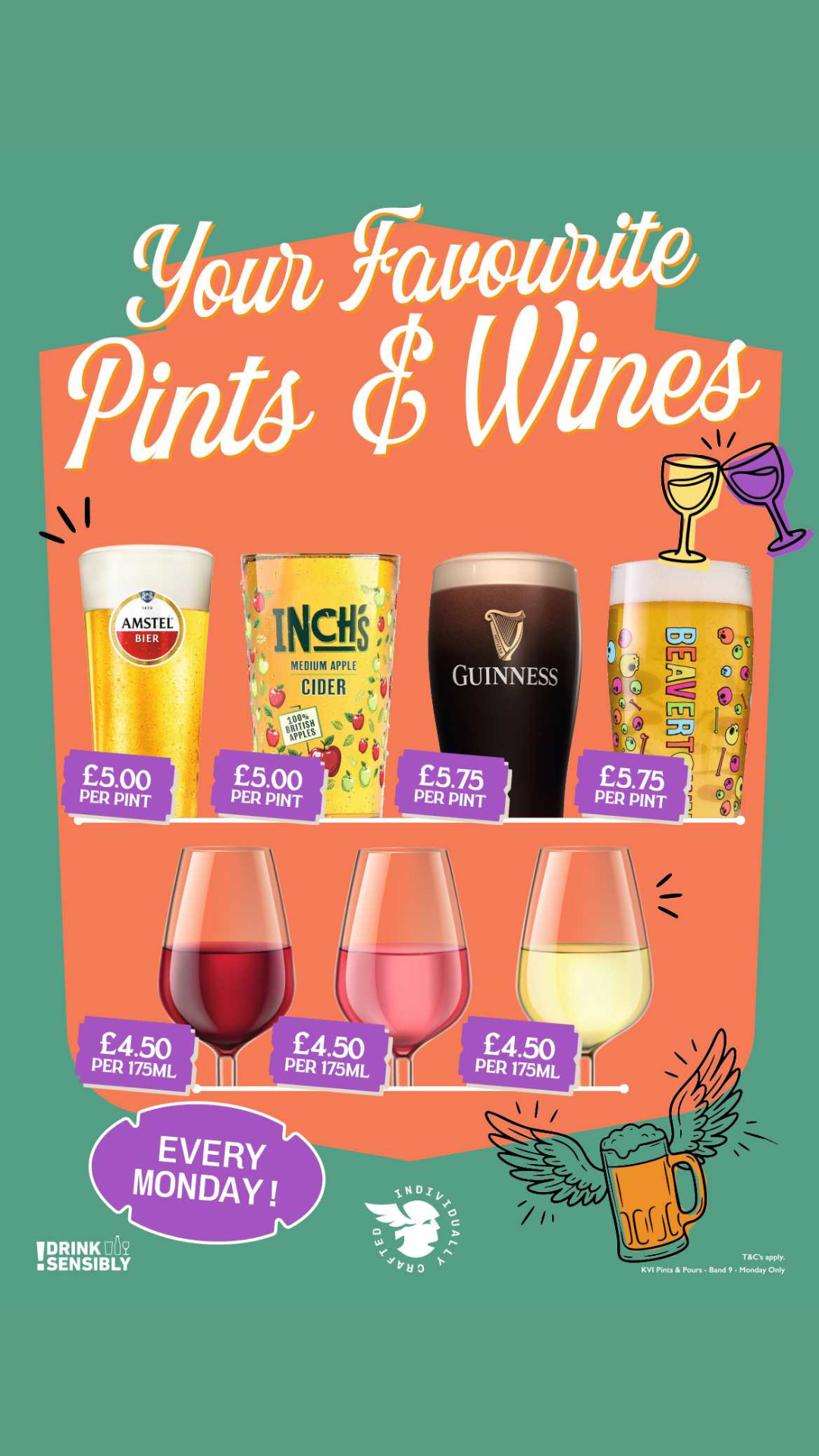 Pints & pours 