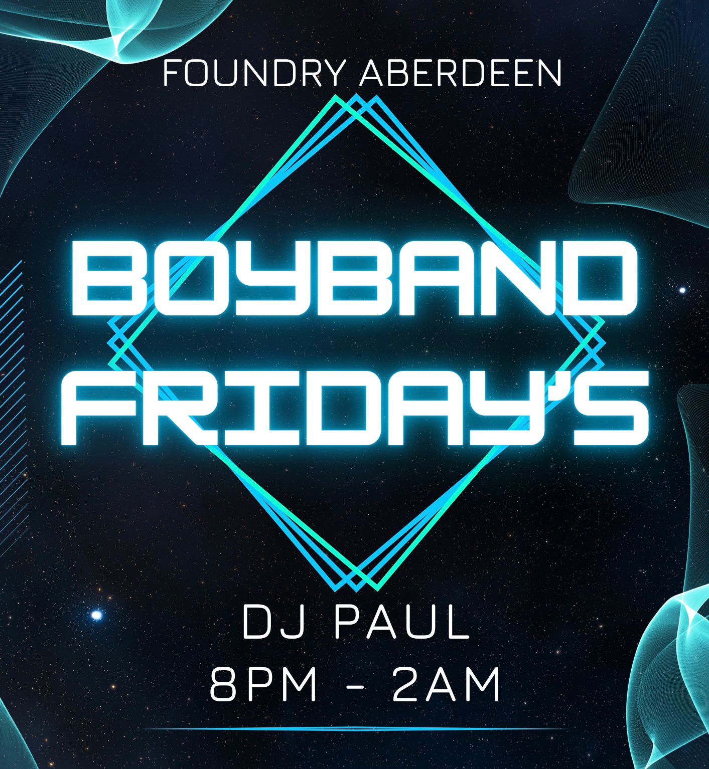 Boy Band Friday night take over 
