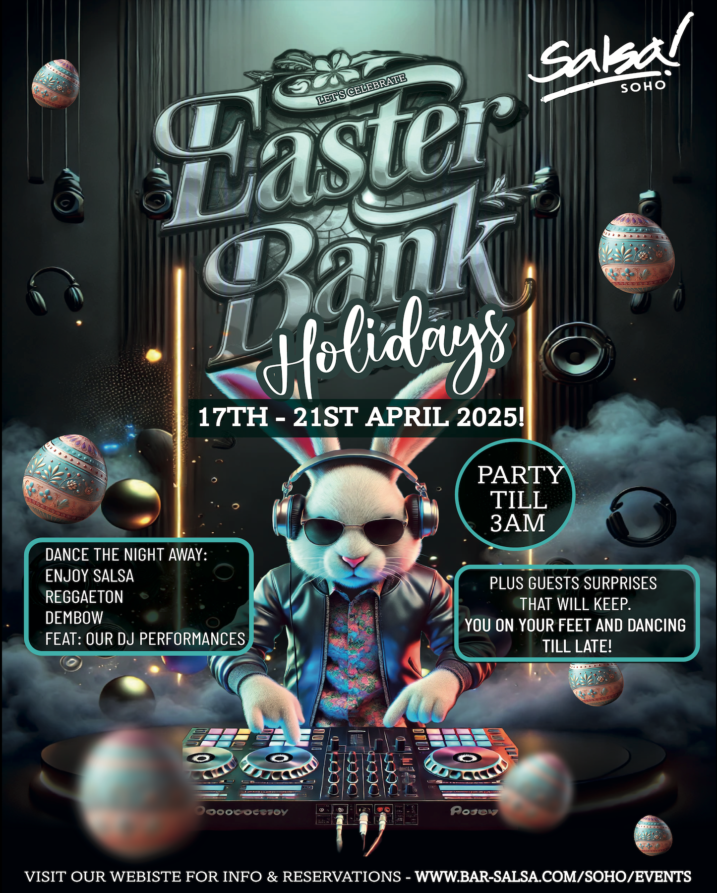 Easter Latin Party Weekend 