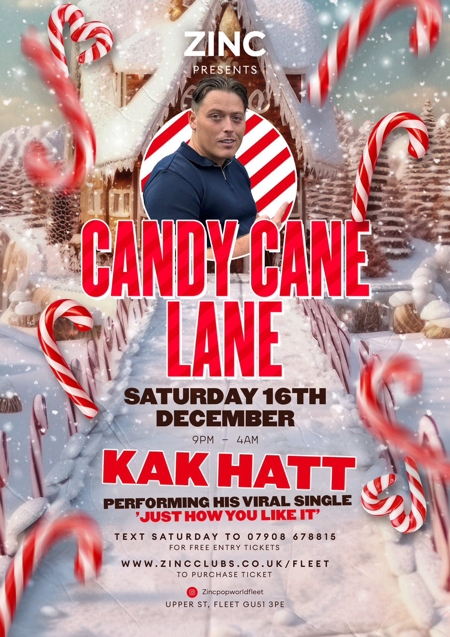 Candy Cane Lane Presents Kak Hatt- Live performance