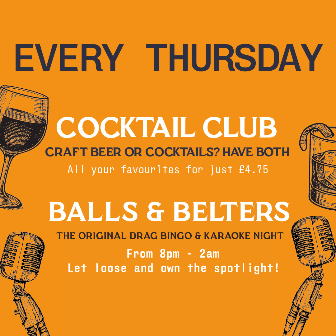Balls & Belters | Cocktail Club