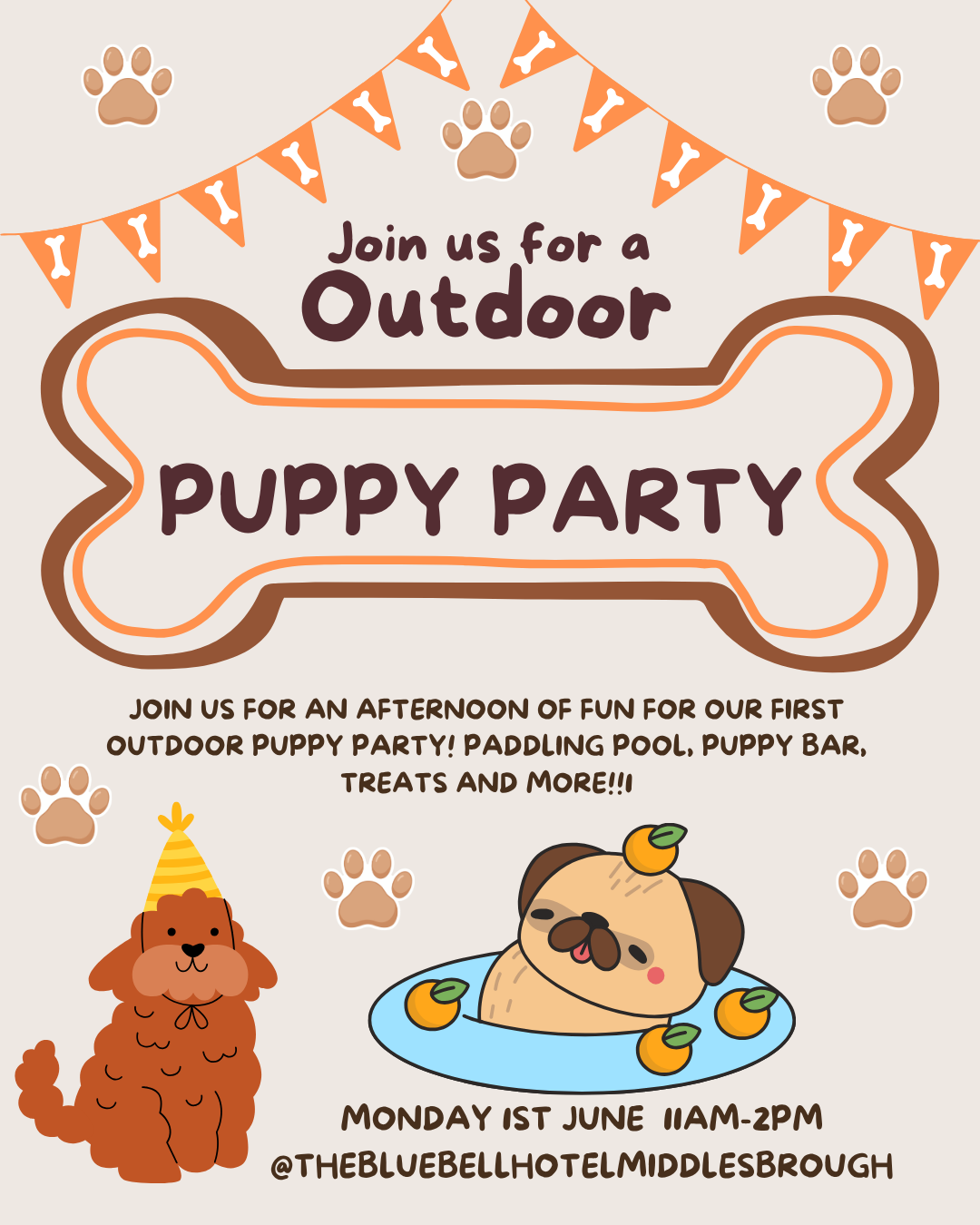 Outdoor Puppy Party