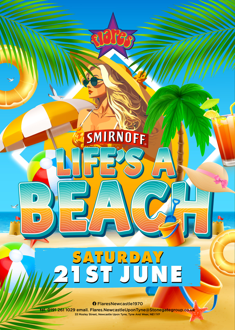 Smirnoff Lifes a Beach
