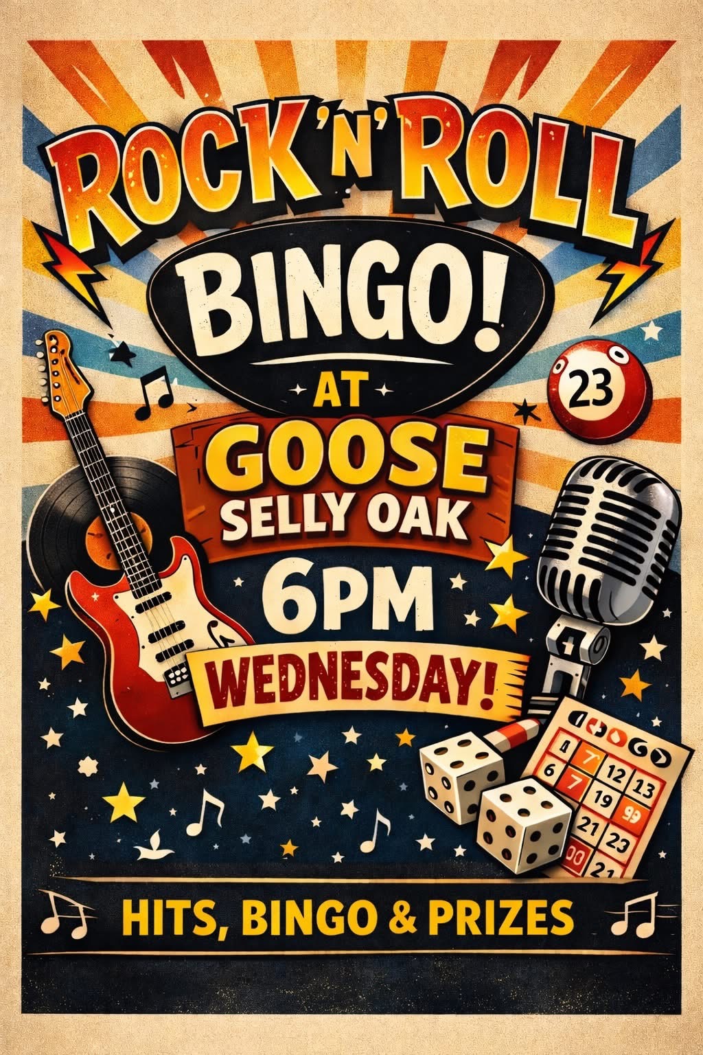 Rock n Roll Bingo