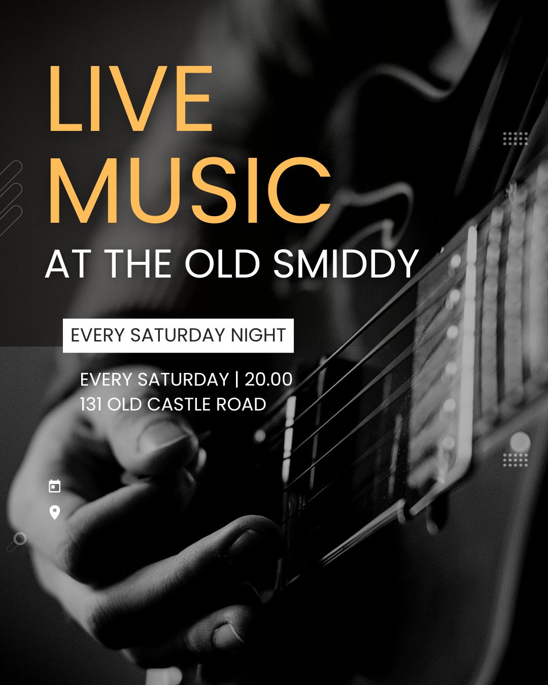 🎸 Live Music Saturdays  
