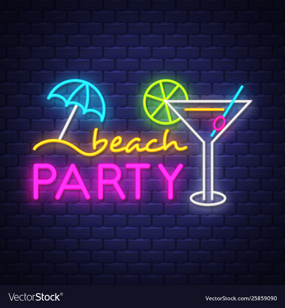 Neon Beach Party