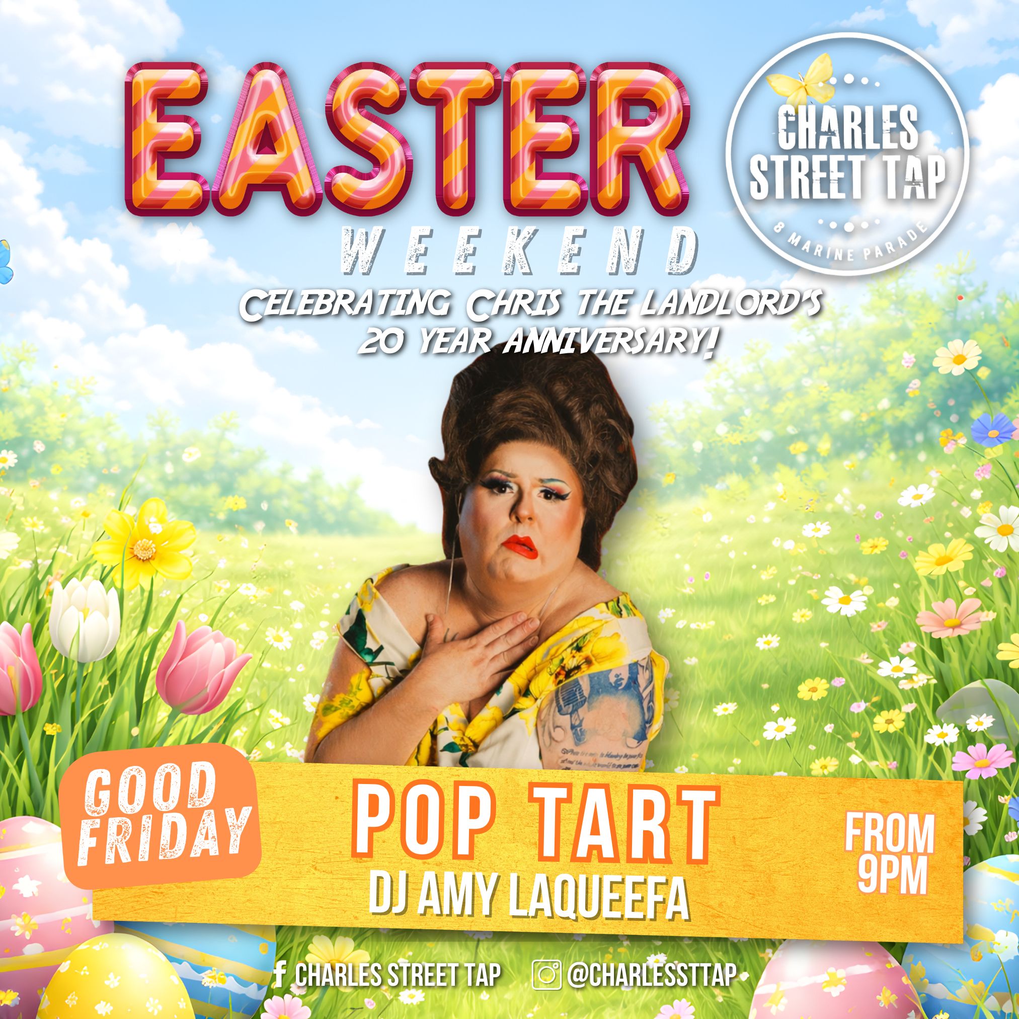 EASTER WEEKEND! 3rd April