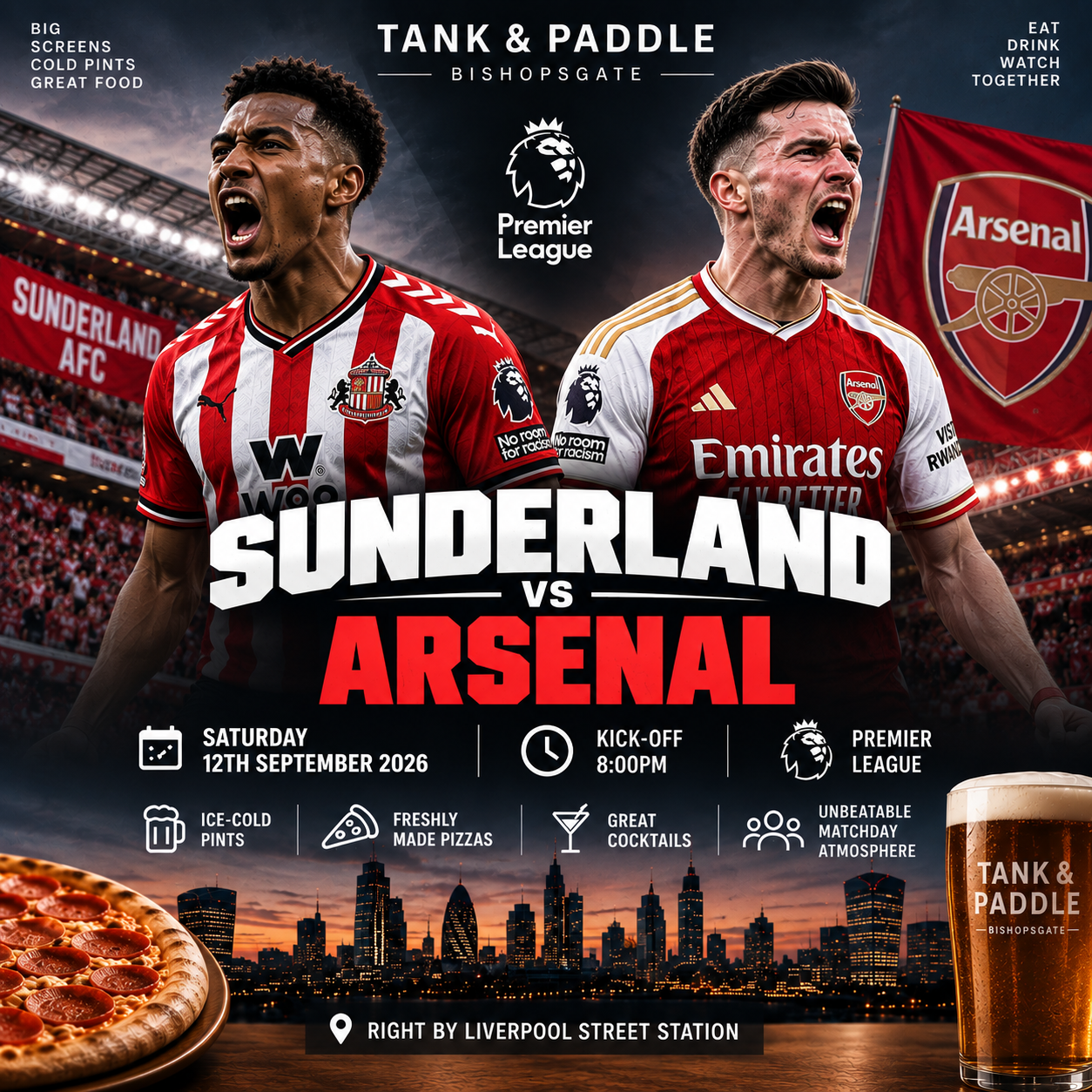 Sunderland vs Arsenal