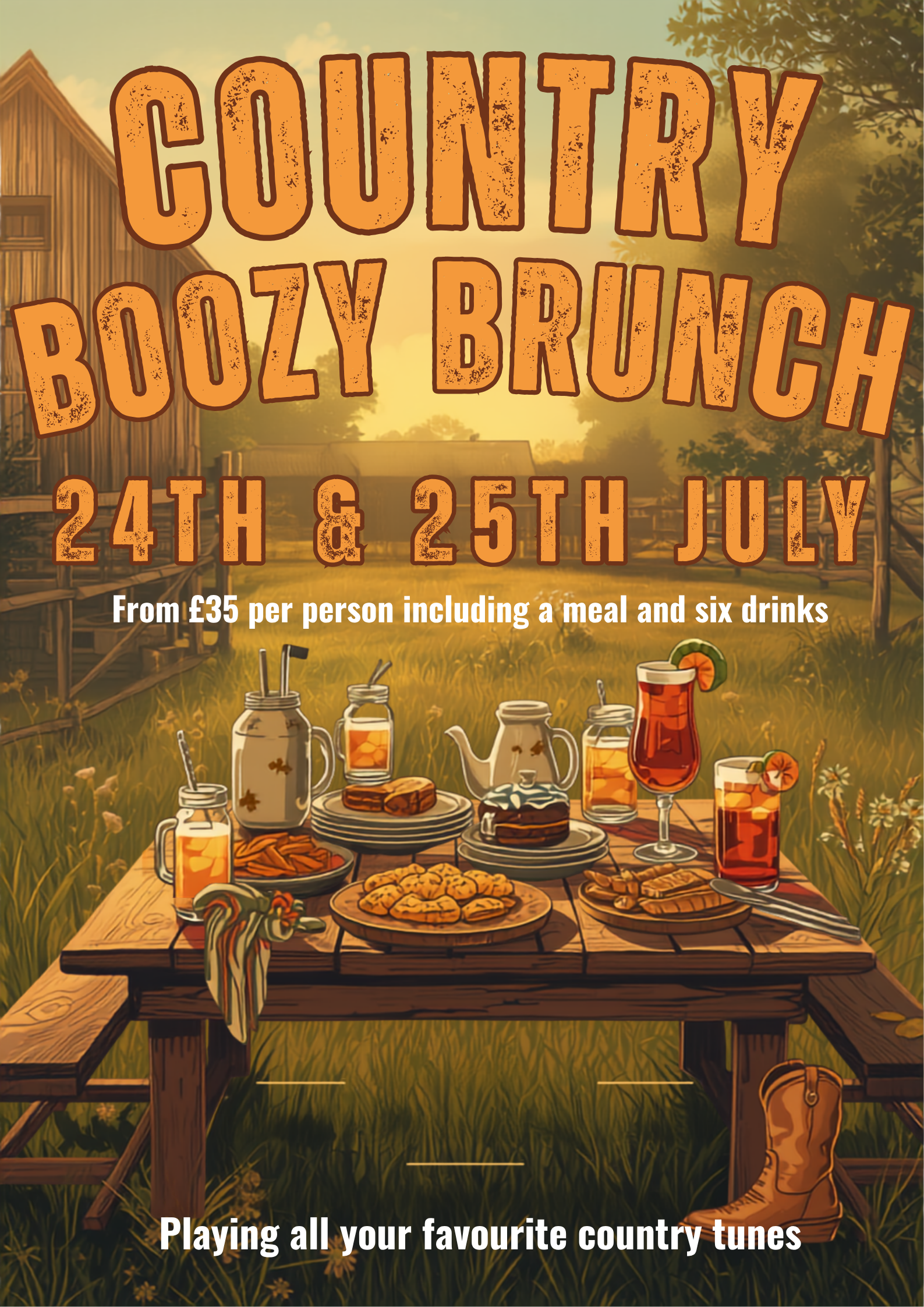 Country Boozy Brunch