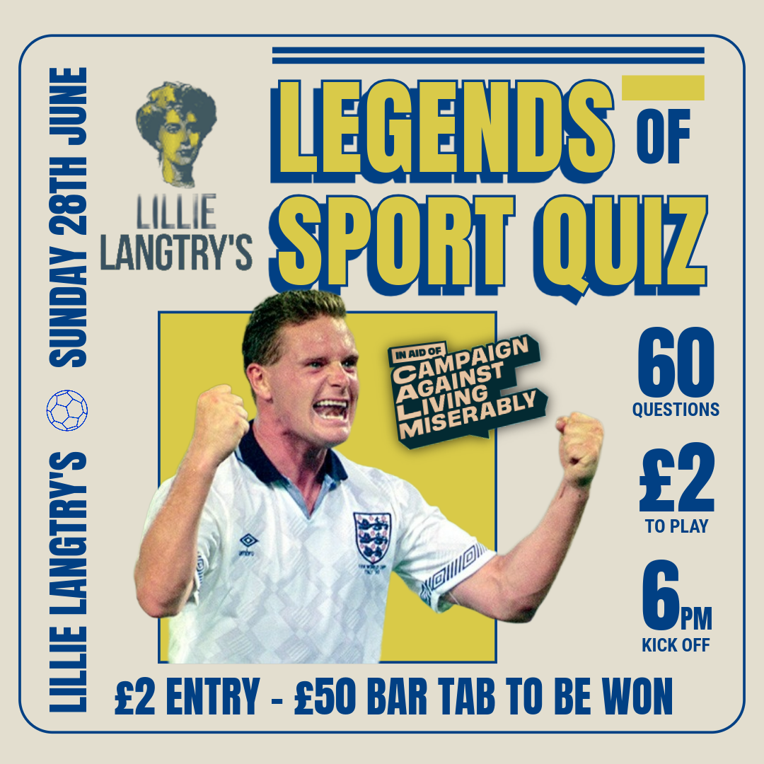 Legends Of Sport Quiz Night