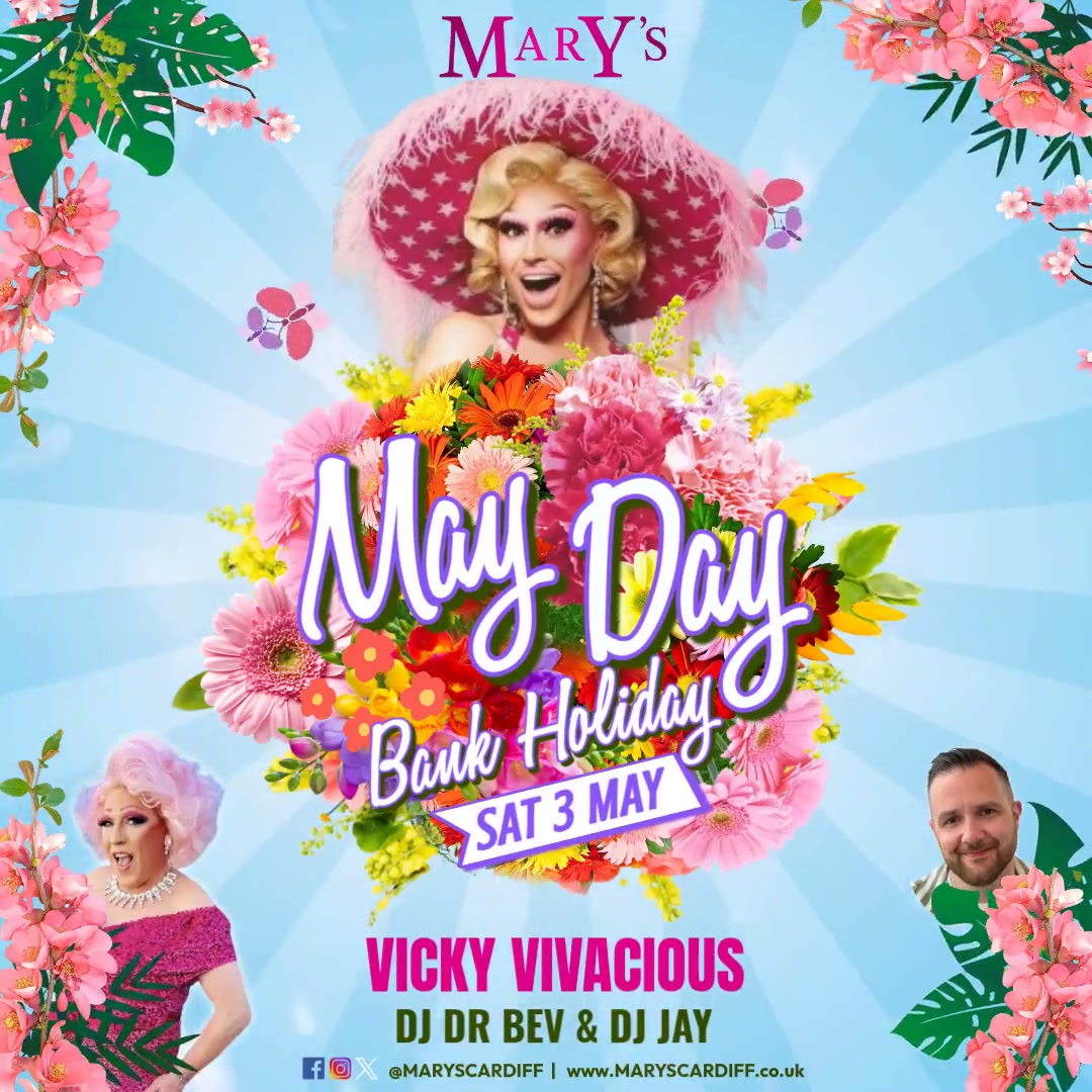 May Bank Holiday Saturday with Vicky Vivacious