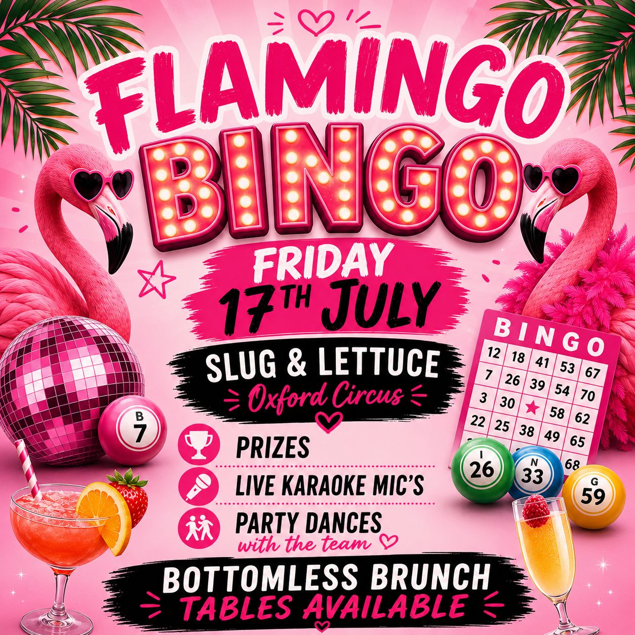 Flamingo Bingo