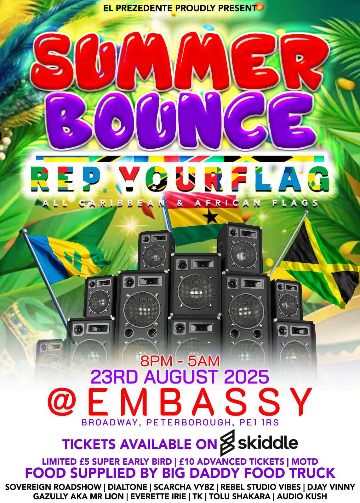 Summer bounce Rep your Flag 